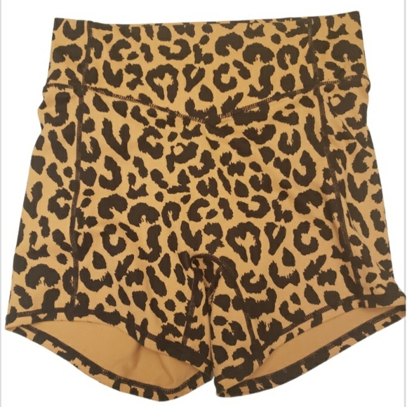Vitality Leopard Print Volley Shorts - Picture 2 of 2